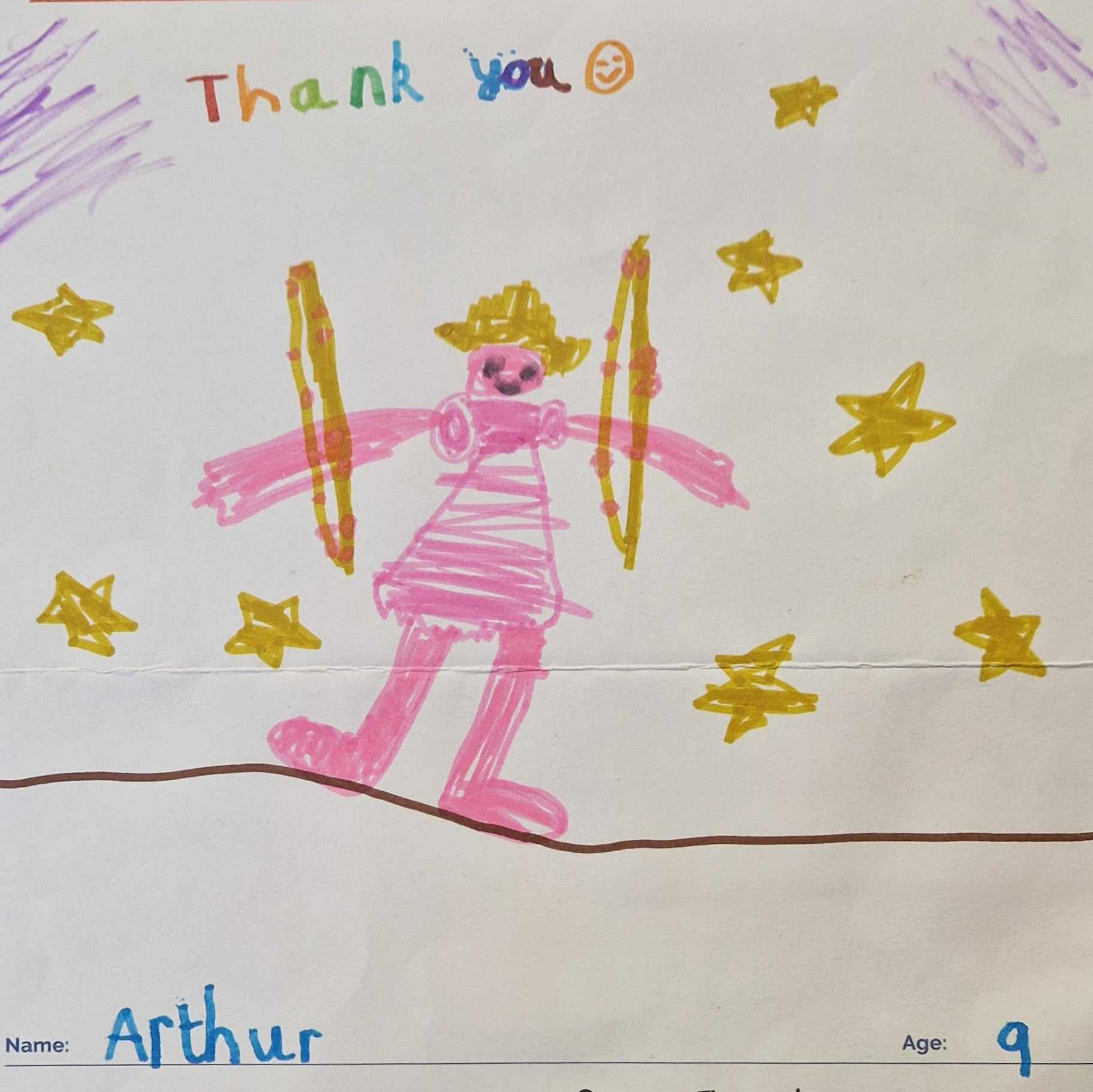 Congratulations Arty Arthur!